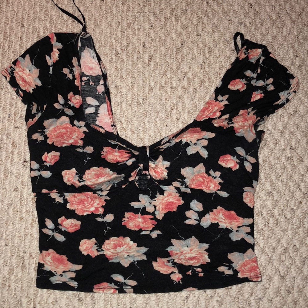 Urban outfitters bustier crop top